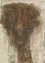 Gotscha, 2002, 80,5 x 57,5, Mischtechnik auf Papier, l, Strukturpaste, 1 360 Euro